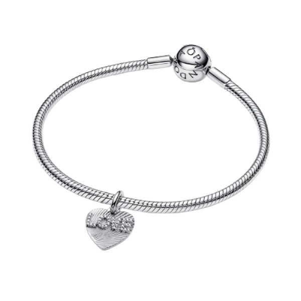 Charm Colgante Grabable Corazón Amor
