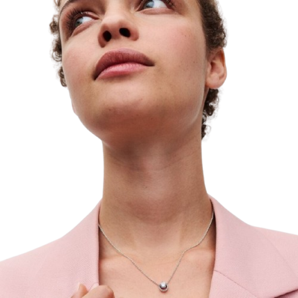 Collar Halo Redondo Brillante