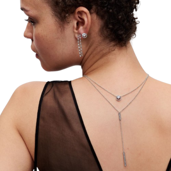 Collar Halo Redondo Brillante