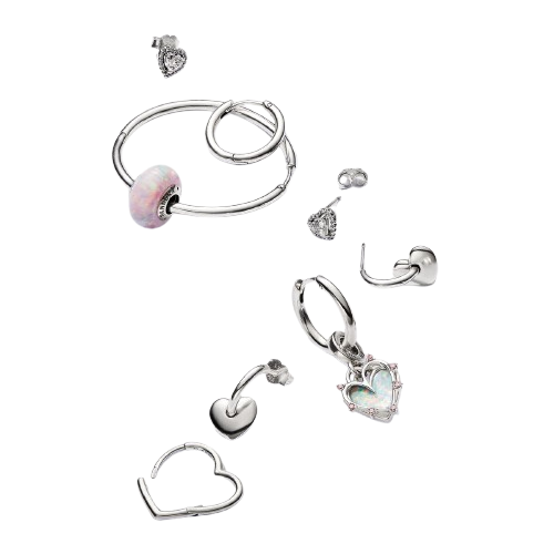 Charm Colgante Doble Amistad Opalescente