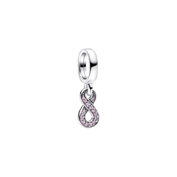 Charm Colgante Infinito Brillante