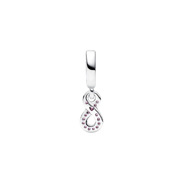 Charm Colgante Infinito Brillante