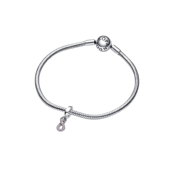 Charm Colgante Infinito Brillante