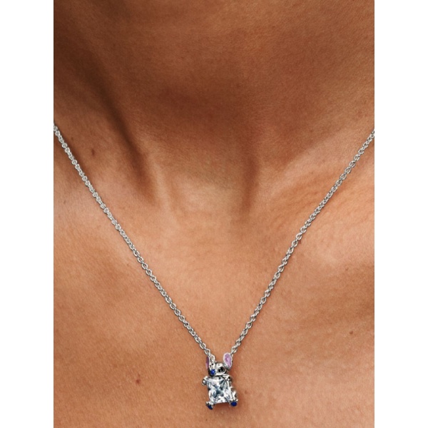 Collar Stitch de Disney Plata de primera ley