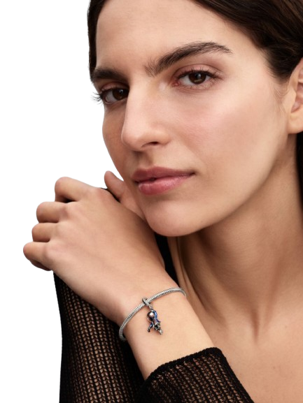 Charm Colgante Spider-Man Miles Morales de Marvel Plata de primera ley