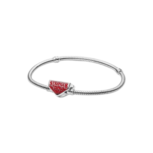 Pulsera Pandora Moments Cadena de Serpiente con Cierre de Stranger Things